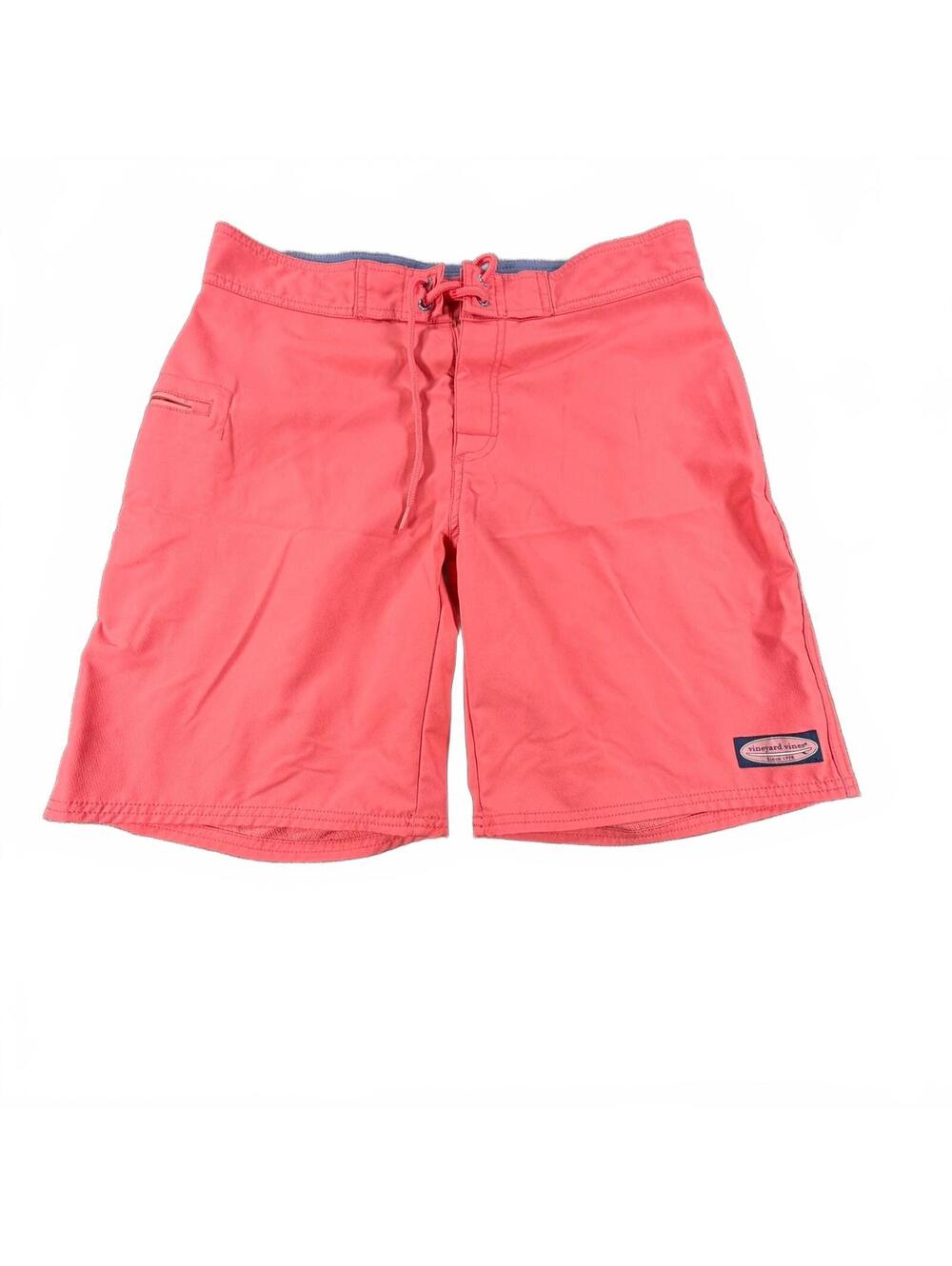 Vineyard Vines Coral Board Shorts – Men’s Size 32, 100% Polyester